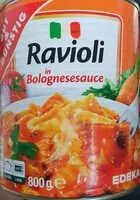 Mängden socker i Ravioli, Bolognese