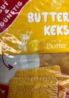 Mängden socker i Butterkekse