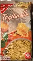 Mängden socker i Tagliatelle