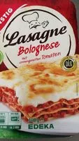 Mängden socker i Lasagne Bolognese mit sonnengereiften Tomaten