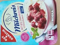 Mängden socker i Milchreis mit Sauerkirschen