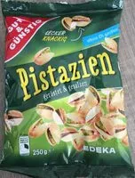 Mängden socker i Pistazien, geröstet & gesalzen