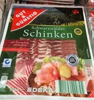 Mängden socker i Schwarzwalder Schinken