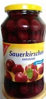 Mängden socker i Sauerkirschen