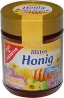 Mängden socker i Blütenhonig Flüssig