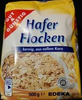 Mängden socker i Haferflocken, kernig