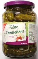 Mängden socker i Feine Cornichons Würzig