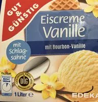 Mängden socker i Vanille Eiscreme