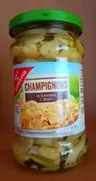 Mängden socker i Champignons 1. Wahl in Scheiben