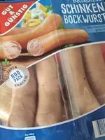 Mängden socker i Delikatess Schinkenbockwurst