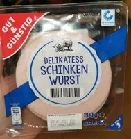 Mängden socker i Delikatess Schinkenwurst