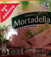 Mängden socker i Mortadella mit Pistazien