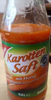 Mängden socker i Karotten Saft mit Honig