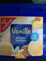 Mängden socker i Vanille Bourbon-Vanilleeis