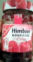 Mängden socker i Himbeerkonfitüre Extra