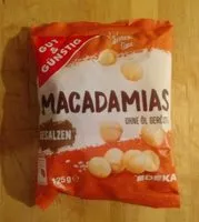 Mängden socker i Macadamias