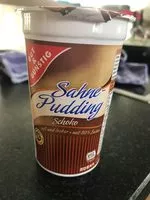 Mängden socker i Sahne Pudding Schoko
