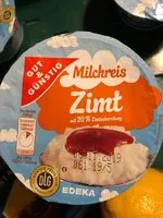 Mängden socker i Milchreis Zimt