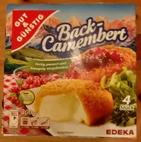 Mängden socker i Back-Camembert