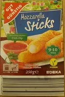 Mängden socker i Mozzarella Sticks