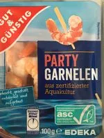 Mängden socker i Party Garnelen