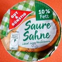 Mängden socker i Saure Sahne