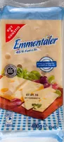 Mängden socker i Emmentaler 45% Fett i. Tr.