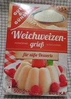 Mängden socker i Weichweizengrieß
