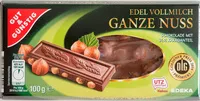 Mängden socker i Edel Vollmilch Ganze Nuss