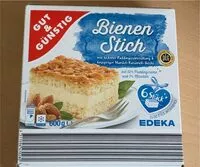 Mängden socker i Bienenstich