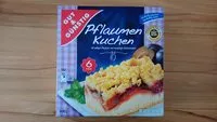 Mängden socker i Pflaumen Kuchen
