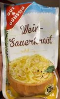 Mängden socker i Weinsauerkraut, mild