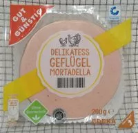 Mängden socker i Geflügel Mortadella