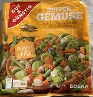 Mängden socker i Suppengemüse