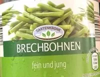Mängden socker i Junge Brechbohnen