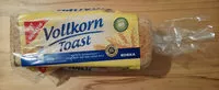 Mängden socker i Vollkorn Toast