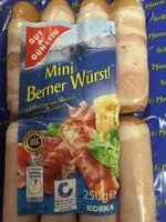 Mängden socker i Berner Würstel mini