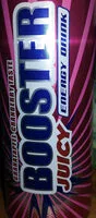 Mängden socker i Booster Juicy Energy Drink