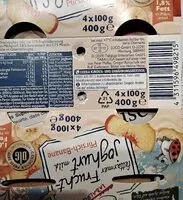 Mängden socker i Fruchtjoghurt