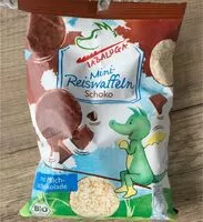Mängden socker i Mini-Reiswaffeln Schoko