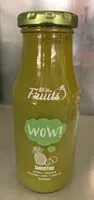 Mängden socker i Wow! Smoothie - Apfel Ananas Banane Kiwi Limette Baobab
