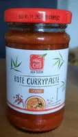 Mängden socker i Rote Currypaste (scharf)