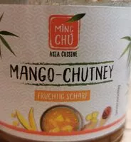 Mängden socker i MING CHU Mango-Chutney