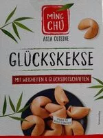 Mängden socker i Glückskekse