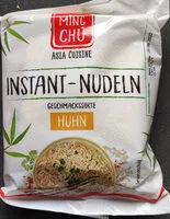 Mängden socker i Instant-Nudeln Huhn