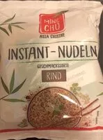 Mängden socker i Instant-Nudeln Rind