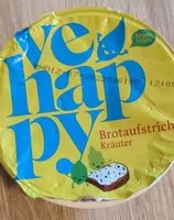 Mängden socker i Vehappy Brotaufstrich Kräuter