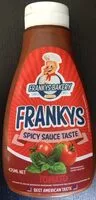 Mängden socker i Frankys Spicy Sauce Taste Tomato
