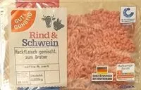Mängden socker i Hackfleisch Gemischt