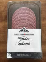 Mängden socker i Rinds-salami